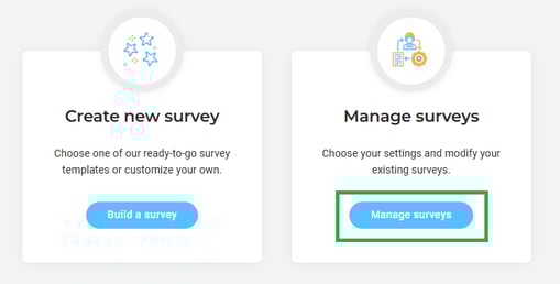 manage surveys